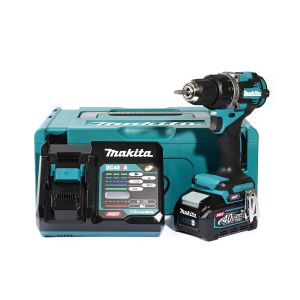 MAKITA สว่านไขควงไร้สาย 40 วัตถุ โวลต์ DF002GM101 ขนาด 1/2 นิ้ว รุ่น รวมแบตเตอรี่และแท่นชาร์จ 65 นิวตันเมตร