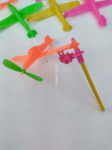 12 pcs mainan pesawat kretek mainan jadul