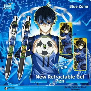 Tangram | Blue Aesthetic Click Pen Stationery