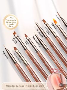 MONLEYTA | Bộ bút vẽ gel 9 chiếc kiểu Nhật Bản để vẽ móng tay tô màu chấm bi chuyển màu bút chuyên dụng cho người mới bắt đầu