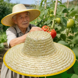 NAIFUNA | Large Brim Sunshade Straw Hat