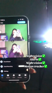 Buy 1 Take 1 V380 pro CCTV Camera Waterproof 8MP Dual Lens WiFi Connect To Cellphone Night Vision