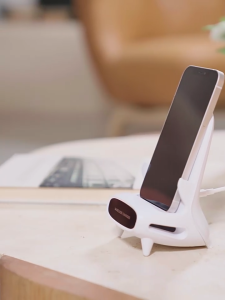 【SGstock】Mobile phone wireless charger desktop bracket creative chair amplification base for Huawei glory vivo millet oppo apple iPhone fast charging Android 66w super flash charging universal