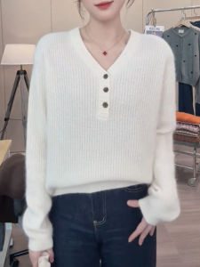 QINGNAER | Oversized Loose Soft Knit Sweater