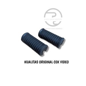 FOOTSTEP DEPAN UNIVERSAL GRAND/ASTREA SEPASANG WARNA HITAM BAHAN KARET TEBAL