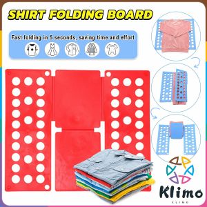 KLIMO Clothes Shirt Folding Board T-Shirt Folder Laundry Organizer for Adult Children Clothing Durable Plastic Folding Tool
