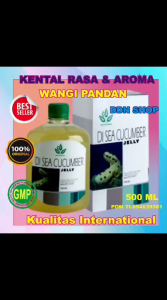 Sea Cucumber Jelly Gamat 500 ml Diamond Interest Obat Maag Thypus Ambeien Nyeri Sendi Regenerasi Sel Kecantikan Wajah