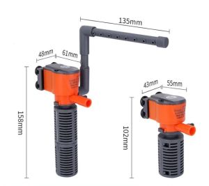 BIMI & BALLYKA: 3-in-1 AC220-240V Water Pump for Small Aquarium Fish Tank