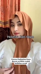 HIJAB PASMINA RAYON: Pakaian Nyaman & Instan Untuk Semua Usia