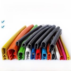 Stainless Steel Rubber Sealing Strip for Electric Cabinet Protection Edge U-Shaped Frame Iron Sheet Sealing Strip