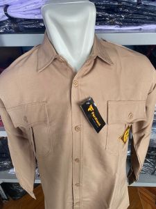 FERDIANT baju seragam Pramuka lengan panjang pria bahan larici rapilo