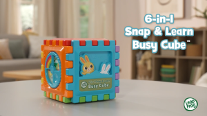 LeapFrog 6-in-1 Snap & Learn Busy Cube | Baby Toy | Early Learning Toy | 12 months+