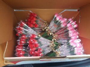 กุหลาบวาเลนไทน์ / กุหลาบผูกกระดิ่ง /ดอกไม้ปัจฉิม