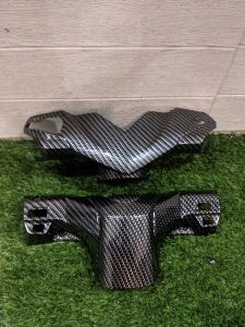 2PCS SATU SET BATOK DEPAN DAN BELAKANG BEAT KARBU