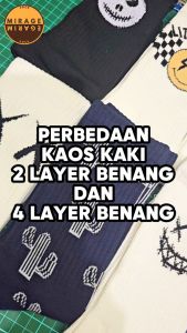 Kaos Kaki Oldschool & Skate: MEAT MOR3 TH4N DOPE & 4LAYER BENANG