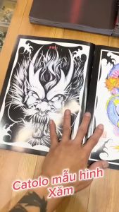 Mẫu hình xăm Catolo cá chép với nhiều hình khác nhau