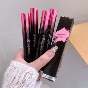 New Gegebear Dual-Headed matte + mirror 2in1  lip gloss waterproof velvet lip make up