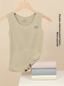 Miiow | Thickened Warmth Kids Vest Inner Wear Silk Guard Belly Base Layer Boys Girls Autumn Winter Close-Fitting MiiOW Cat Person