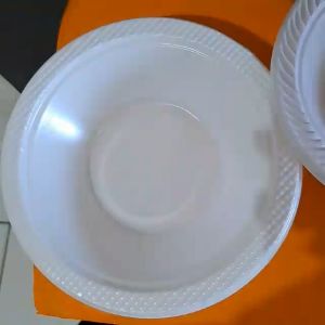 1 DUS Mangkok Plastik 5 6 7 inch Kecil Sedang Besar M5 M6 M7 Ukuran S M L Tempat Kuah Cup Putih Susu Merk SIP Popeye Catering Restoran Kuah Panas GROSIR