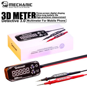 MECHANIC 3D Meter Digital Multimeter with Triple Display High Precision Measurement Long Battery Life 4 Modes for Repair Tools