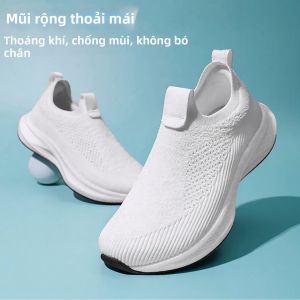 CVPAJ | Wide Breathable Mesh Soft Bottom Mens Running Shoes