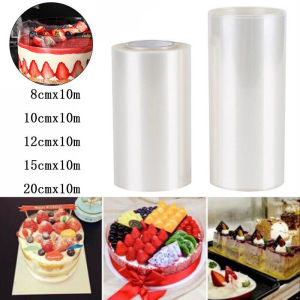 Acetate Cake Surround Clear Film Collar Transparent Acetate Film for Cake Decoration Cream Cake Birthday Cake Sheets Surrounding Edge DIY Cake Collar
