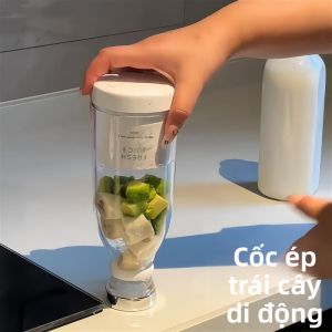 Máy Ép Trái Cây Điện Tử Không Dây Mini Di Động