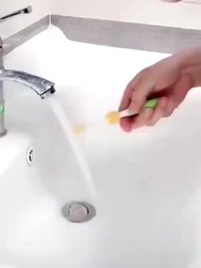 Sambungan Kran Air Silicone 2in1 / Alat Penyambung Kepala Keran Wastafel