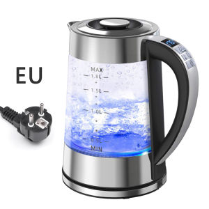 Smart Thermostatic Glass Electric Kettle 1.8L Capacity Automatic Thermostat Suitable for Home Office Hotel
