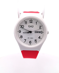 Q&Q RUBBER WATCH 10 BARS V39A-001VY