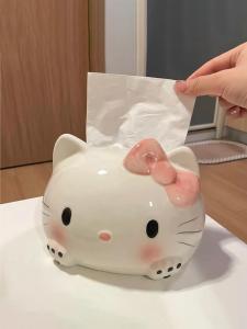 UBT | Giá Để Giấy Lau Tay Hello Kitty