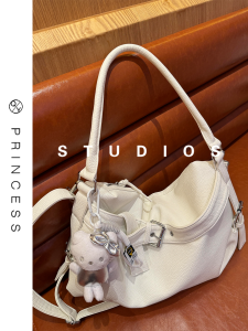 Large Capacity Casual Tote Bag Womens 2025 New Trend Lightweight Luxury Single Shoulder Crossbody Bag Simple Design