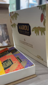 Date 08/27 Hộp Quà 6 Thanh Socola Marou 24g - Vietnamese Chocolate Gift Box 6 Thanh (144g)