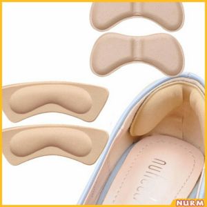 Nurm Heel Insole High Heels Shoe Cushion Pad Feet Care Protector Sticker Inserts Anti-dropping Anti-slip