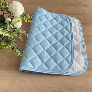 ผ้าปูที่นอนทรงเรขาคณิตระบายอากาศได้ดี ผ้าฝ้ายผสมโพลีเอสเตอร์ กันแบคทีเรีย นุ่มสบาย ระบายความชื้นได้ดี สำหรับฤดูร้อน