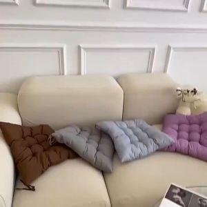 40cm Soft Cushion Pillow Seat Cotton Plain Padding Dining Chair Duduk Sofa for Car Office Home Floor Cushion