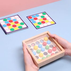 ปริศนาลูกบอล - ของเล่นมอนเตสซอรี่ ของเล่นไม้ เสริมพัฒนาการ ฝึกนิ้วมือ ฝึกการคิด เกมส์ลูกบอล Montessori Toys <พร้อมส่ง>