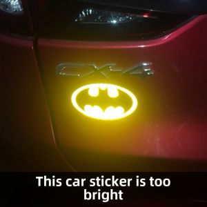 Night Visibility Safety Reflective Batman Sticker