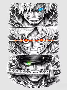 2026 New One Piece Canvas Wall Art Monkey D. Luffy Wanted Roronoa Zoro HD Prints Poster Home Decor Art Gifts