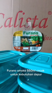 TOPLES AESTHETIC SET 6 PCS CALISTA FURANO SMOKE SEALWARE WADAH PENYIMPANAN MAKANAN SERBAGUNA FOOD CONTAINER SET FOOD PREPARATION