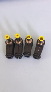 90° Right Angle DC Power Solder Plug 5.5x2.1/2.5x14mm Tuning Fork 5.0x3.0/6.0x4.4x9mm Center Pin Male Connector for CCTV LED
