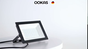 OOKAS LED Flood light  IP66 Outside Waterproof Spotlight Daylight Outdoor Lighting10W 20W 30W 50W 100W 200W 300W 500W for Garden Street Wall For Home Yard Garden Flood  Security Lamps Playground Basketball Court Patio Yard
