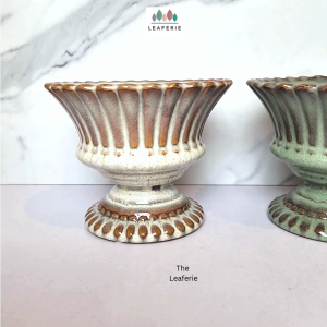 The Leaferie Amara plant pots Ceramic flowerpot flowerpots flower pot planter planters