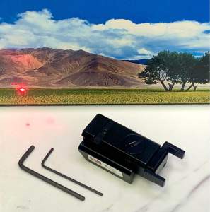 20mm Picatinny Rail With Red Laser