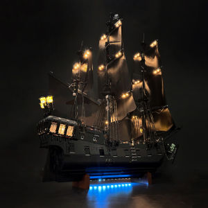 BYB LED Light Kit For LEGO 10365 Captain Jack Sparrows Pirate Ship Building Blocks Decorative Lamp (Not Include Building)