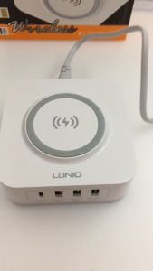 [Local Seller] LDNIO AW004 desktop wireless charger with PD+QC ports/ 5 in 1 Charger