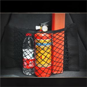 ตาข่ายเก็บของในรถยนต์อเนกประสงค์ ถุงตาข่ายยืดหยุ่นสำหรับจัดระเบียบท้ายรถ ที่เก็บของหลังเบาะรถยนต์ อุปกรณ์ตกแต่งภายในรถยนต์