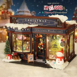 New DIY Christmas Wonderland Miniature Kit - Handcrafted 3D Book Nook Model Creative Christmas & Black Friday Gift Idea
