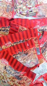 permen tingting biskuit kacang mixed nuts crispy fresh lezat banyak manfaat