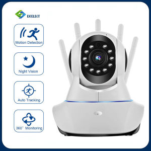 NICELECT 3MP 5G Wireless Home Security IP Camera Baby Monitor Pan Tilt Remote Control Two Way Audio Night Vision CCTV Camera